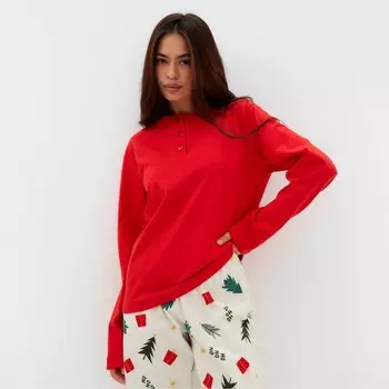 Пижама женская KAFTAN Christmas tree, размер 44-46