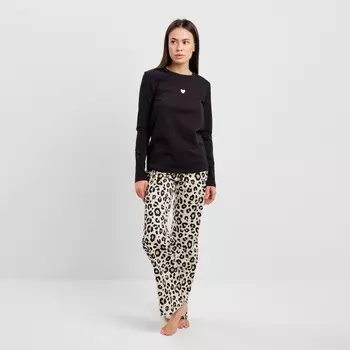 Пижама женская (лонгслив, брюки) KAFTAN Style, размер 48-50