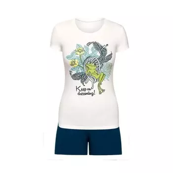 Пижама женская, размер XS, цвет milk