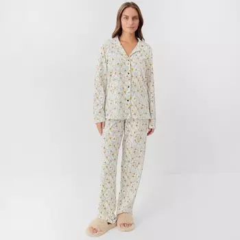 Пижама женская (рубашка, брюки) KAFTAN Gussi, размер 52-54