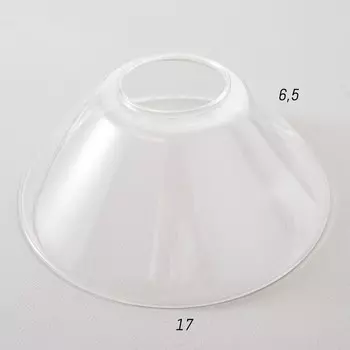 Плафон E27 прозрачный