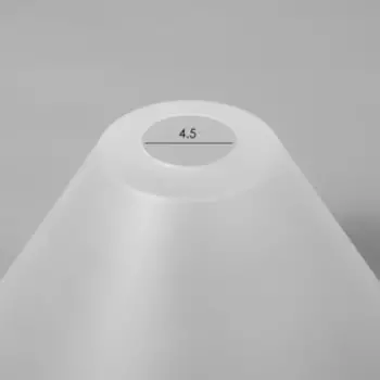 Плафон "Конус" Е27 прозрачный 25х25х15см