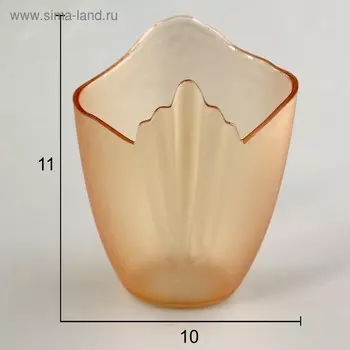 Плафон коричневый Е27