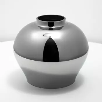 Плафон Шакира 1хЕ27 серебро 13х13х12см