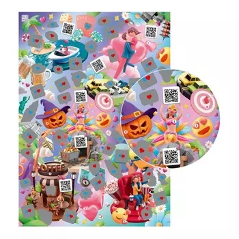 Плакат для пар со скретч-слоем «Это по любви», 18+