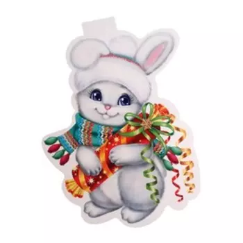 Плакат фигурный "Символ года - 3" 35х41см