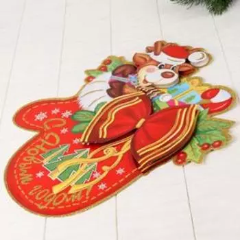 Плакат "Варежка с оленем" 35,5х42 см