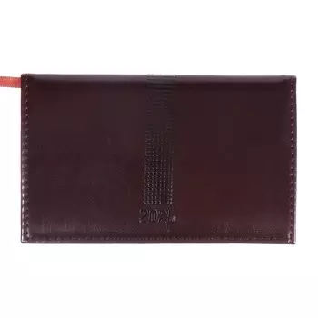 Планинг карманный датированный 2025, 155 х 95мм 64 листа, deVENTE.Matrix, твердая обложка кожзам с поролоном, тиснение, блок 70, бордовый