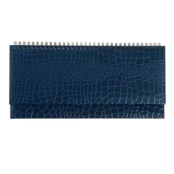 Планинг на гребне датир 2023 294х142 мм 64л Б/ВИН Attomex Arkona, тв обл син, бел бл