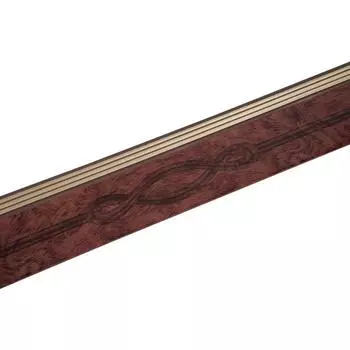 Планка для карниза «Инфинити», высота 7 см, длина 33 м, цвет бубинго