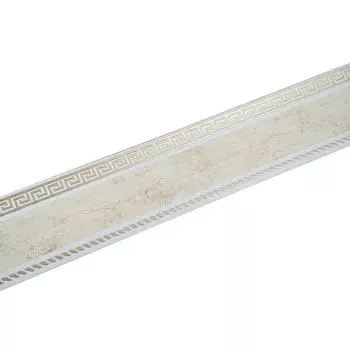 Планка для карниза «Меандр», высота 7 см, длина 25 м, цвет золото, шампань