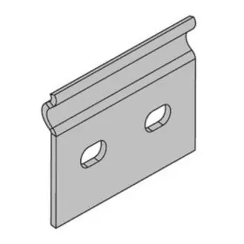 Планка соединительная GTO DKC 37303, для лотков, основание 80 мм