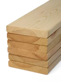 Планкен прямой для бани «Добропаровъ», сосна, сорт ВС, 300010518 мм