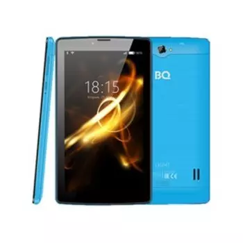Планшет BQ 7083G Light Blue, 7", TN, 1024х600, 4.1 ГГц, 1+8Гб, 2 МП, светло-синий