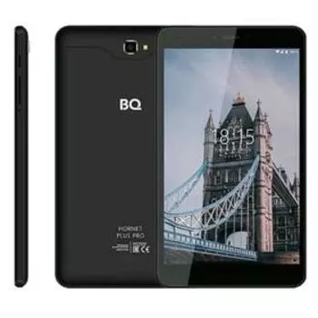Планшет BQ 8068L Hornet Plus Pro 4G, 8", IPS, 1280x800, 2Гб, 16Гб, Andr 8.1, 5Мп, чёрный