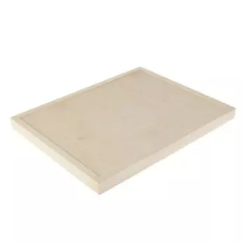 Планшет деревянный, с врезанной фанерой, 40 х 50 х 3,5 см, глубина 0.5 см, сосна