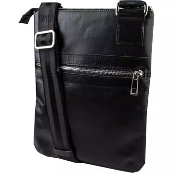 Планшет ТЕХАС н/к, молния, цвет черный гладкий