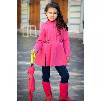 Плащ детский «Лилия», рост 116 см