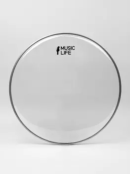 Пластик для барабана Music Life 14 дюймов, прозрачный