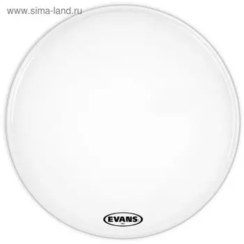 Пластик для маршевого бас-барабана Evans BD24MX1W MX1 White 24"