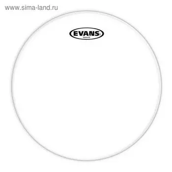 Пластик Evans TT12G2 G2 Clear для малого, том и тимбалес барабана 12"