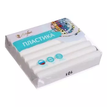 Пластика - полимерная глина, 56 г, "Классический", белый