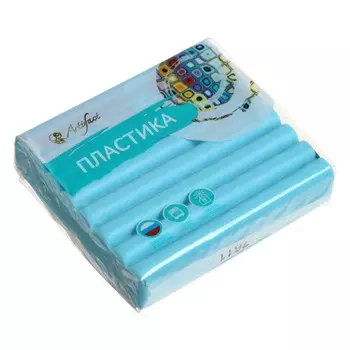 Пластика - полимерная глина, 56 г, перламутр, Голубой