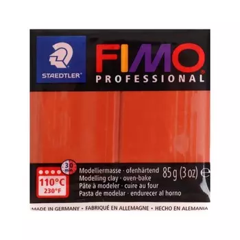 Пластика - полимерная глина, 85 г, Professional, терракотовый