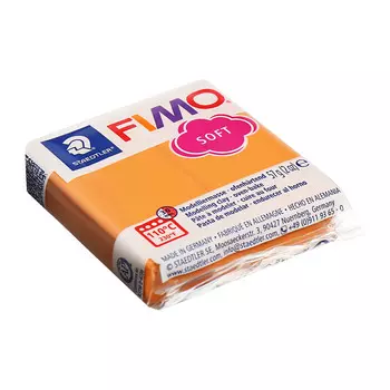 Пластика-полимерная глина запекаемая 57г FIMO soft сорбет из папайи 8020-T41