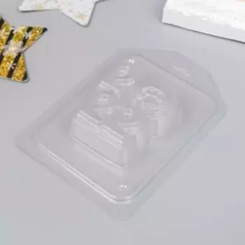 Пластиковая форма "2022 лапа мини" 7,5х6,5 см