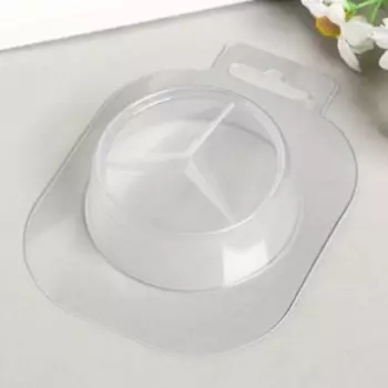 Пластиковая форма "Авто Mercedes" d-7 см