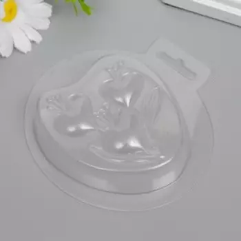 Пластиковая форма "Цветущие сердца"