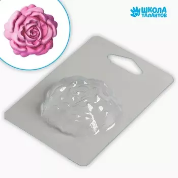 Форма для мыла пластиковая «Прекрасный пион» 6.55.5 см