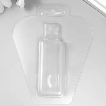 Пластиковая форма "Флешка" 9х3,2 см