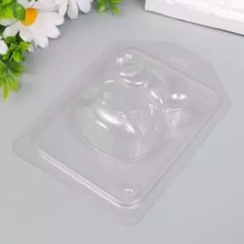 Пластиковая форма "Голова единорога" 7,5х6,5 см