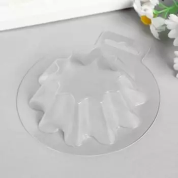 Пластиковая форма "Кексик"