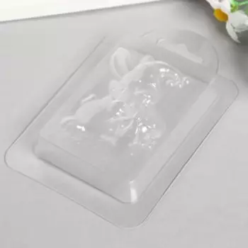 Пластиковая форма "Кролик с морковкой"