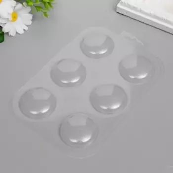 Пластиковая форма "Макаронс" d-4,7 см