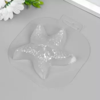 Пластиковая форма "Морская звезда большая"