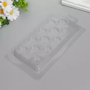 Пластиковая форма мульти "Круги" d-2.5 см,d-3 см