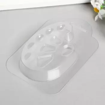 Пластиковая форма "Мыльная палитра" 10,3х7 см