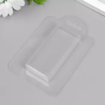 Пластиковая форма "Прямоугольник малый" 8,5х4 см