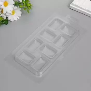 Пластиковая форма "Прямоугольник-мини ML15" 20х9,5 см/4,5х3 см