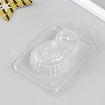 Пластиковая форма "Спящий дракон" 6х9,3 см