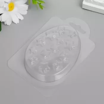 Пластиковая форма "Яйцо с узором №5" 9,5х7 см