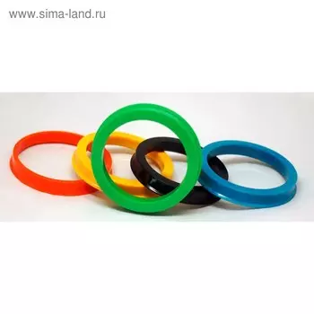 Пластиковое центровочное кольцо ВЕКТОР 108,1-78,1, цвет МИКС