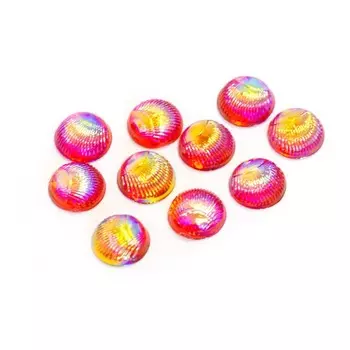 Пластиковый дизайн POLE «Круглый», радуга, 10 шт