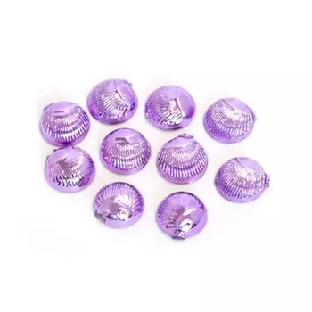 Пластиковый дизайн POLE «Круглый», сиреневый, 10 шт