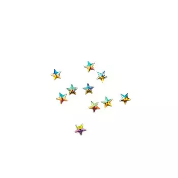 Пластиковый дизайн POLE «Звезда», голографик, 10 шт