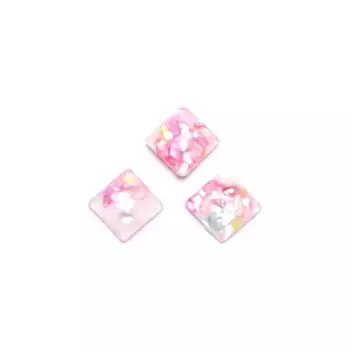 Пластиковый дизайн TNL «Калейдоскоп», №01 «Квадрат», 5 шт